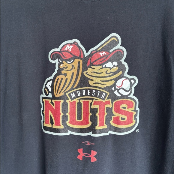 Mens Under Armour Minor League Baseball Short Sleeve Tee - Picture 2 of 6